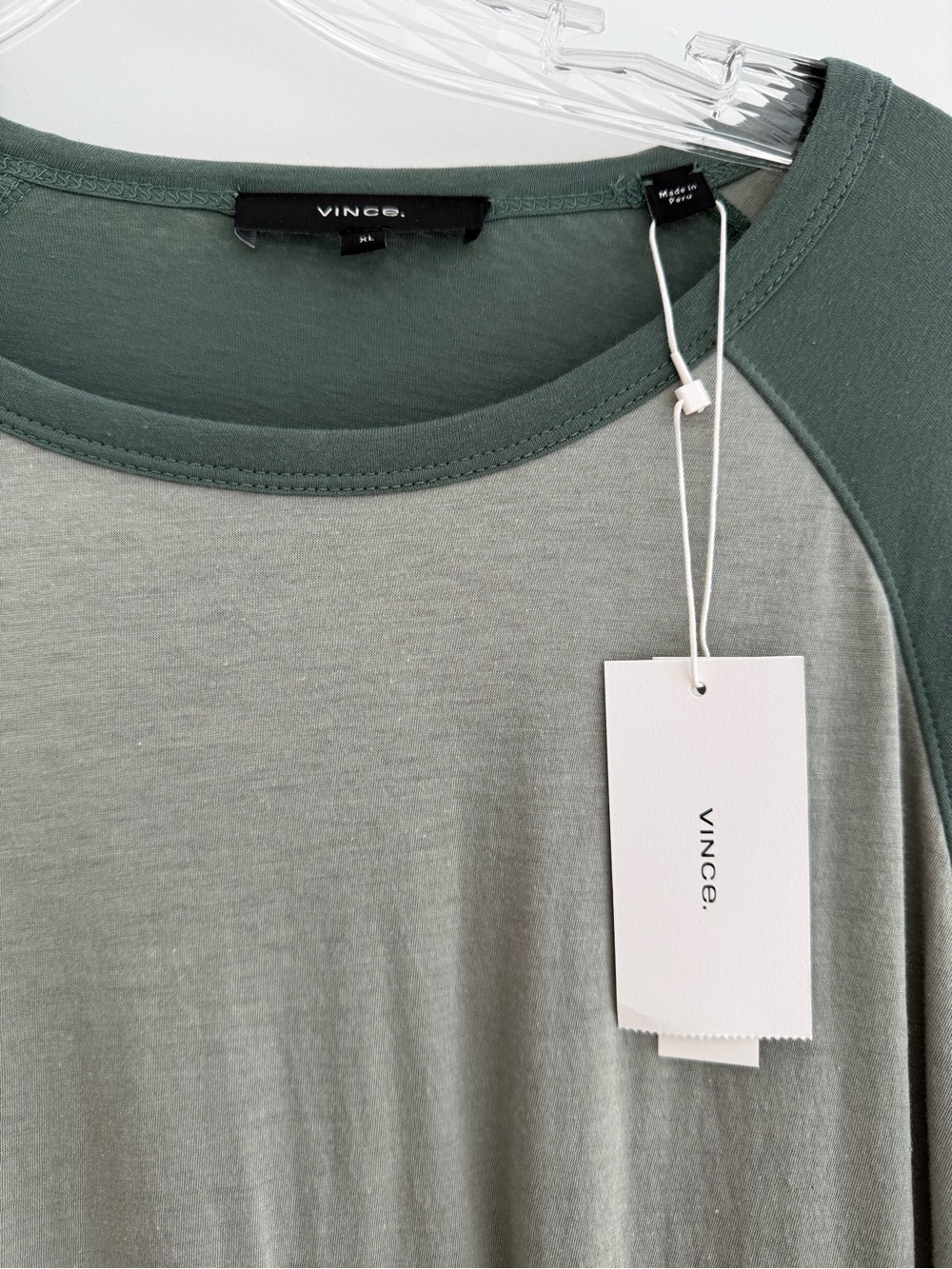 NWT VINCE MENS LONG SLEEVE